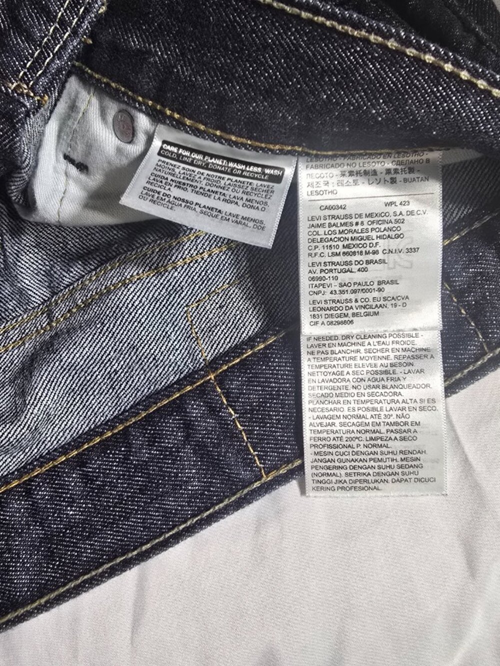 Levi’s 527 Bootcut Dark Wash Jeans Men’s 34x32 - Picture 12 of 16